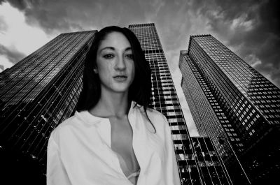 Tears In the City- Black and White