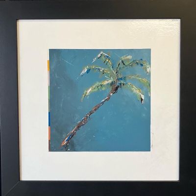 SOLD - blue palm