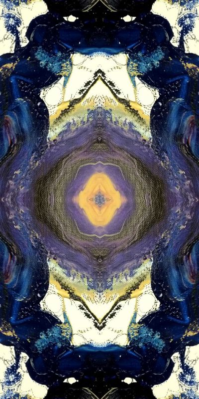 Cosmic Fractal Golden Eye