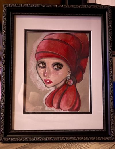 The Girl With A Prawn Earring