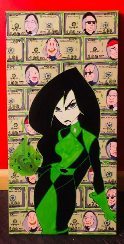 shego sees the $igns