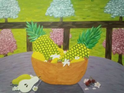 A Morning on the Balcony