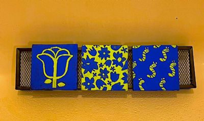 Growth (this one looks much different in person, the blues and greens bounce off the page