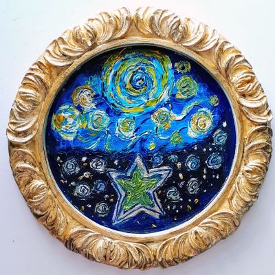 Starry Mirror Frame