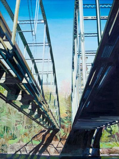 Lusted Road Bridge. 