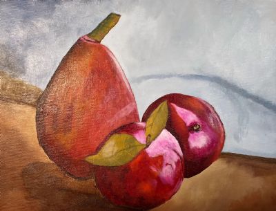 Pear and Two Apples