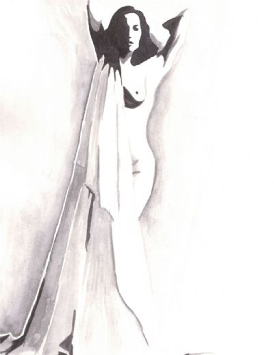 Female Draped in Cloth
