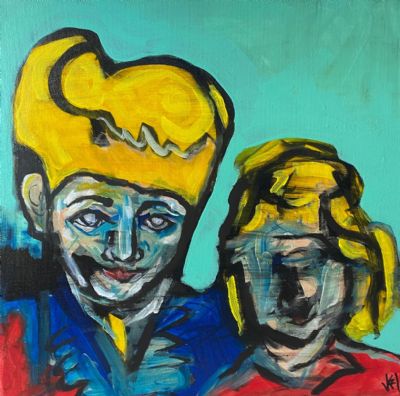 A picture with grandma