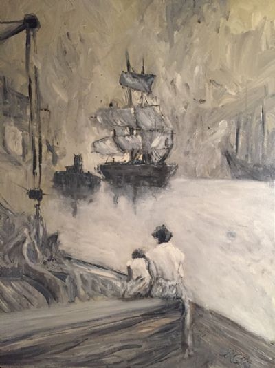 Waiting Along the Thames