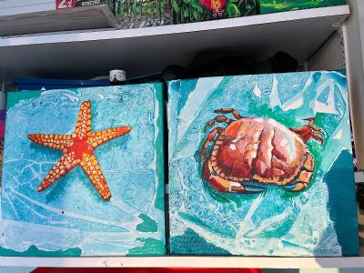 Starfish & Van Gogh's Crab