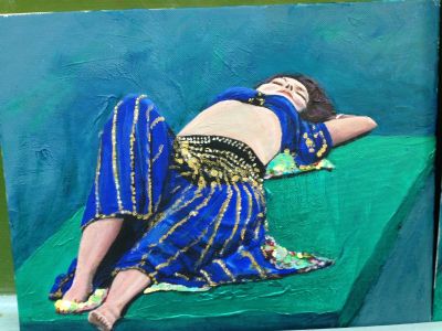 Belly Dancer Resting 