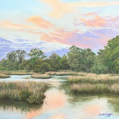 Serene Salt Marsh