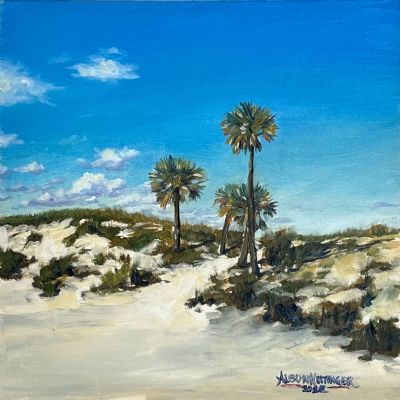Beach Palmettos