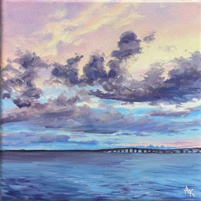 Gandy Bridge at Sunset