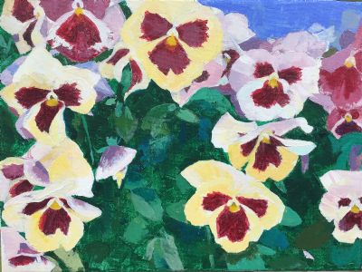 Wiscasset Pansies 