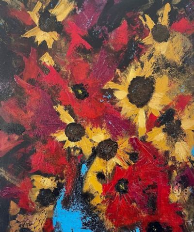 Sunflowers & Poppies