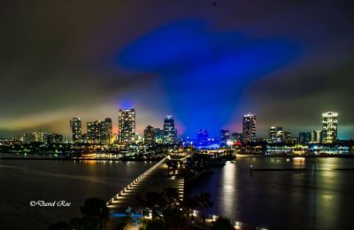 St Pete Haze at Night
