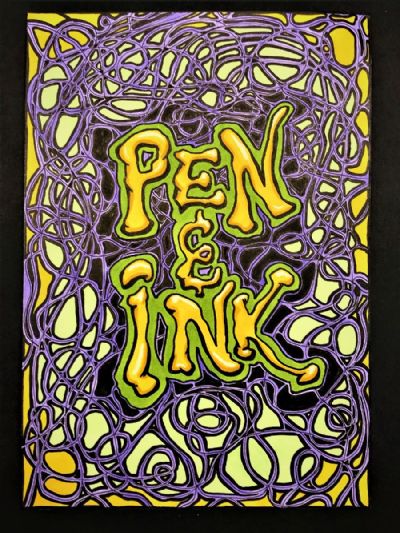 Pen - Ink Book Cover