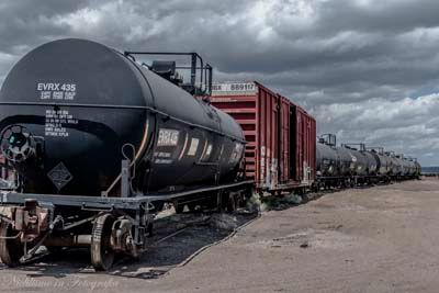 Abandoned Train in Evanston