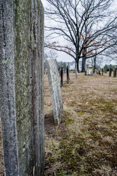 Colonial Tomb in North Haven Cemetery