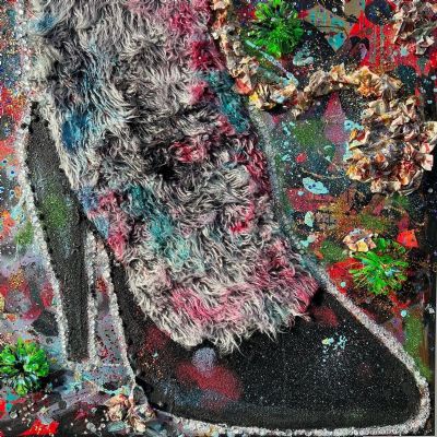 Graffiti Heels: Hairy Feet & Street Art 