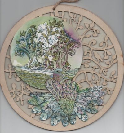 Tree of Life with Dove No. 1
