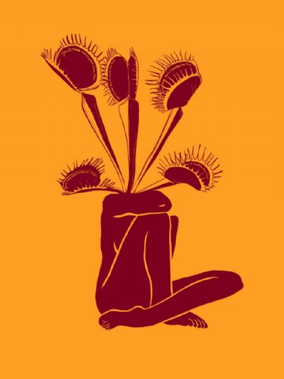 Venus Fly Trap Botanical Lady