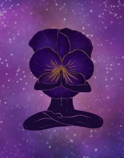 February Birth Flower Violet