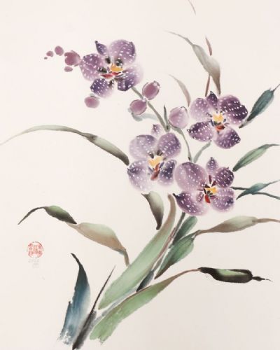 Vanda Orchids-Giclee-SOLD