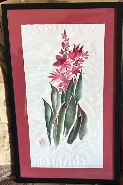 Firecracker - 12x21x.5 - Framed