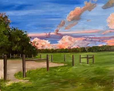 Sunrise over the Equestrian Trails