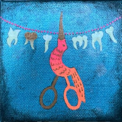 Stork Scissors with Various Teeth