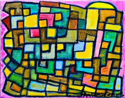 Cityscape of Cyberpunk 